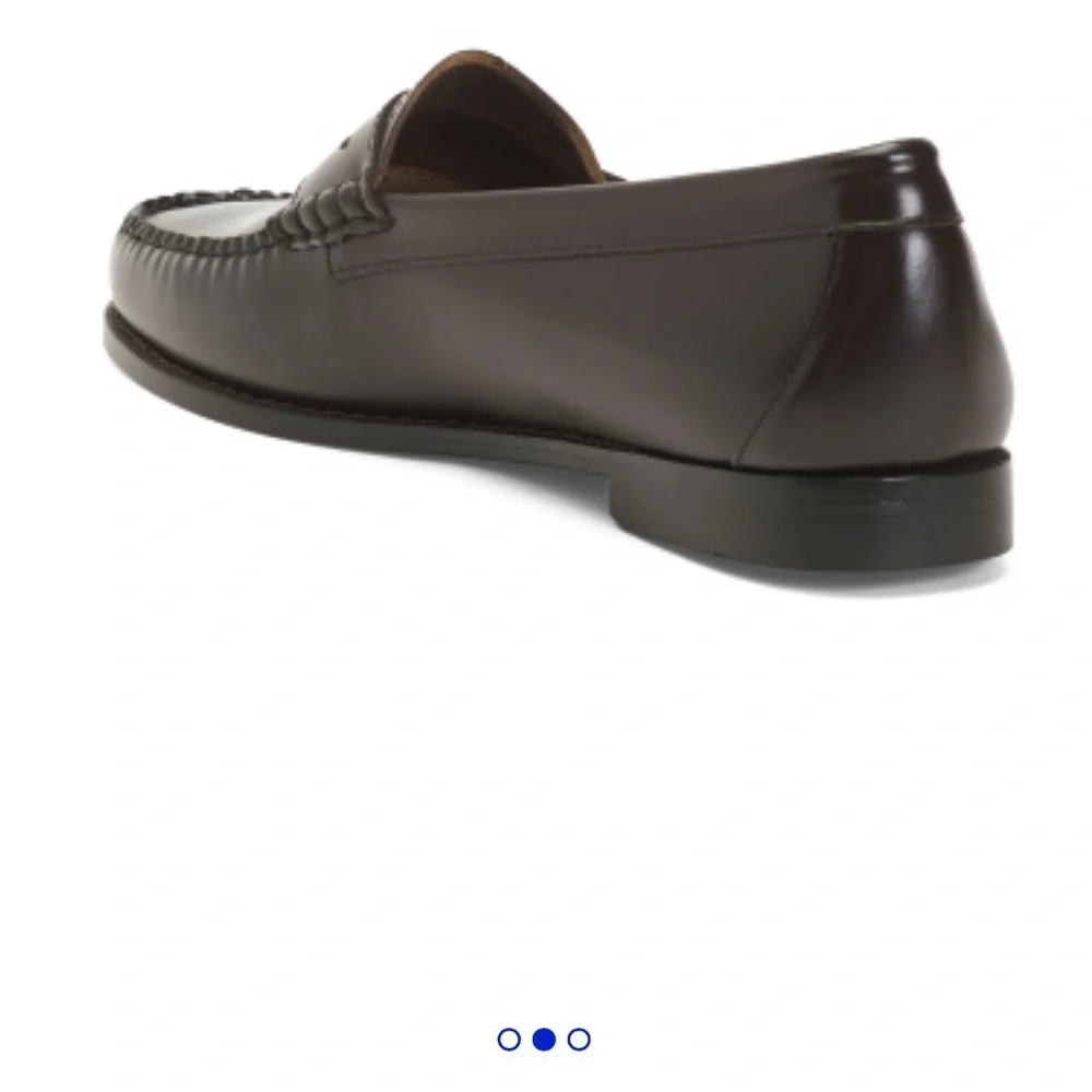 G.H. Bass DARK BROWN Whitney Weejun Pennyloafer - Picture 15 of 16